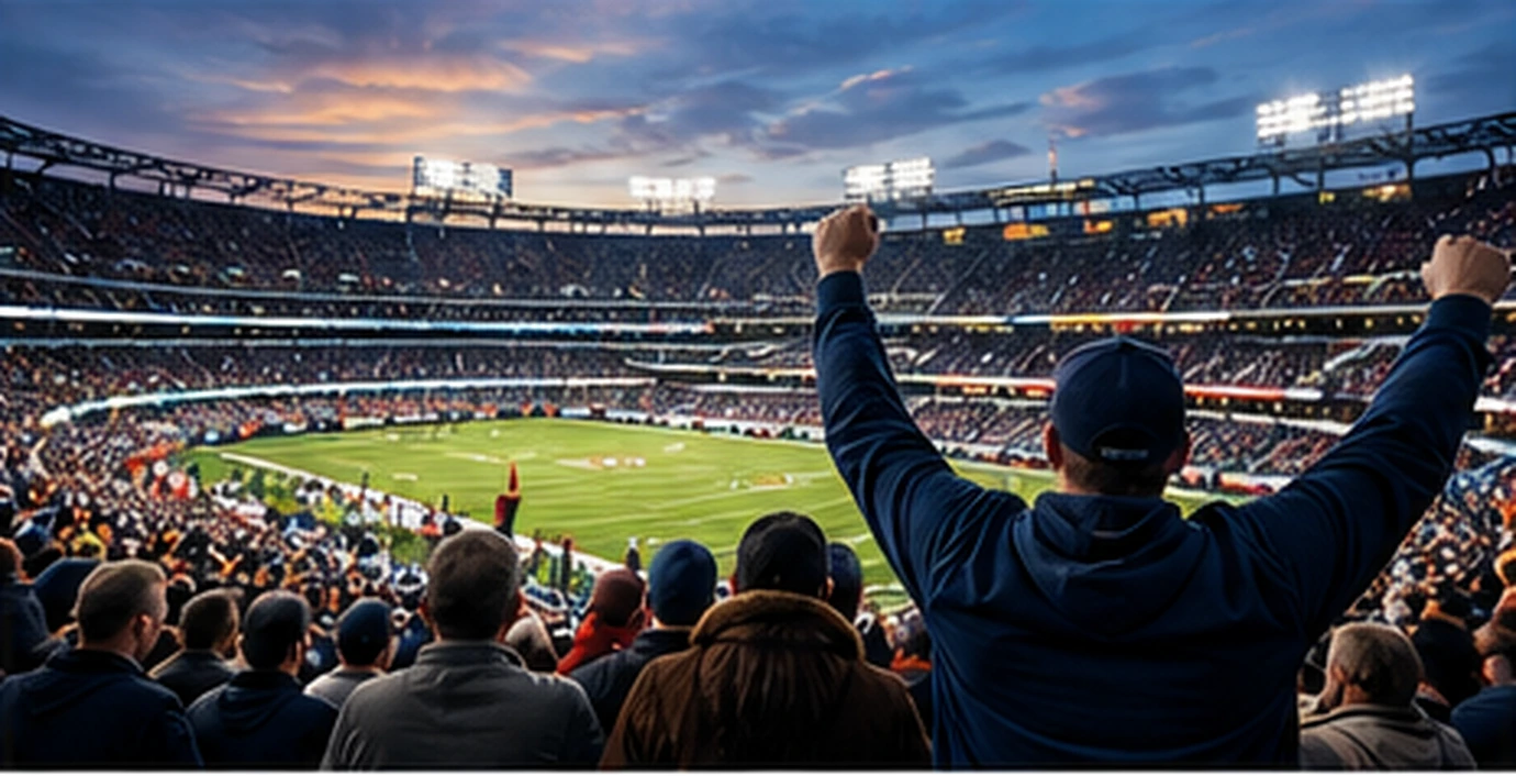 Major professional American football and baseball stadium complex
