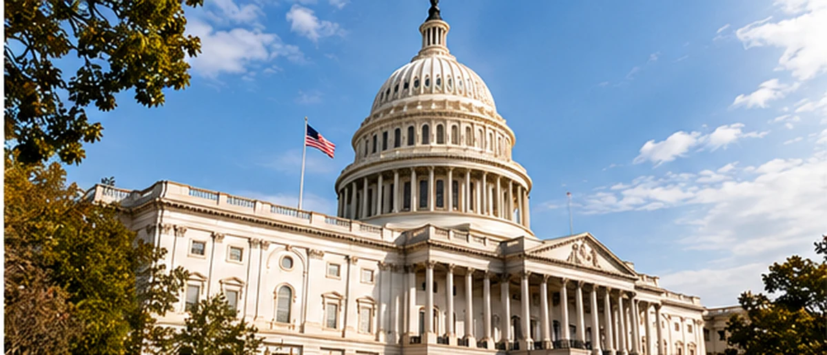 The United States Capitol building representing legislative history and public policy research